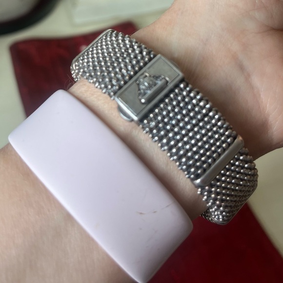 š¤RAREš¤LAGOS WIDE SIGNATURE CAVIAR BEADED BRACELET w/ Lagos Pouch - Picture 9 of 11